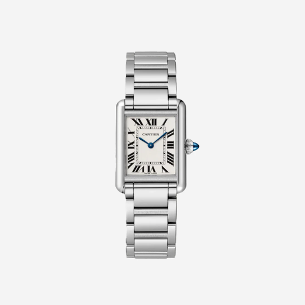CARTIER 탱크 머스트 워치 스몰 쿼츠 스틸