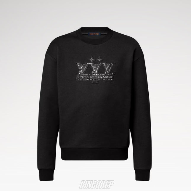 LV 엠벨리시드 시그니처 패치 스웨트 셔츠