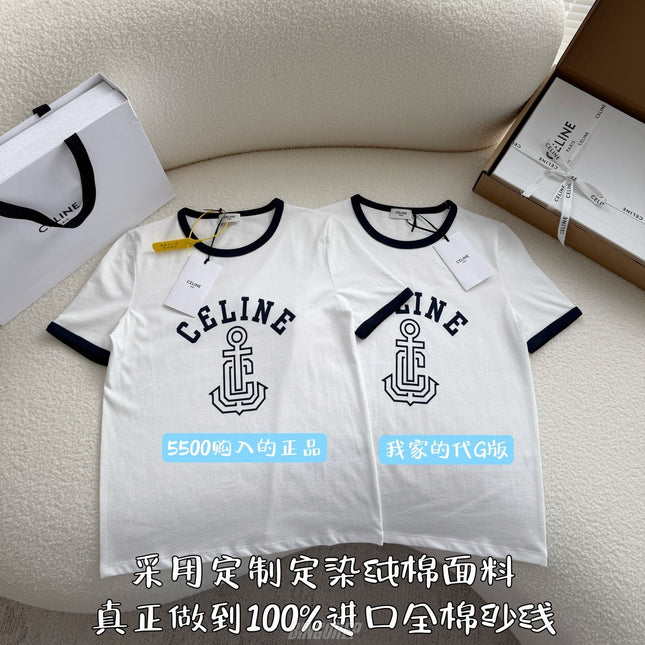CEL 돛 로고 티셔츠