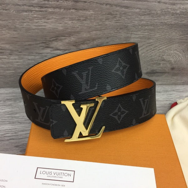 LV 카프스킨 모노그램캔버스 벨트 5