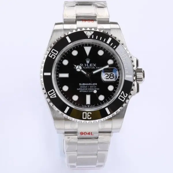 ROL 신형 서브마리너 블랙 41mm