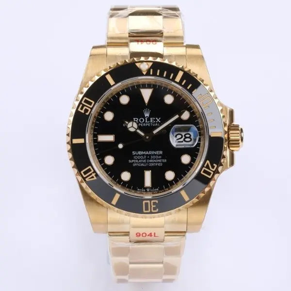 ROL 신형 서브마리너 흑금통 41mm